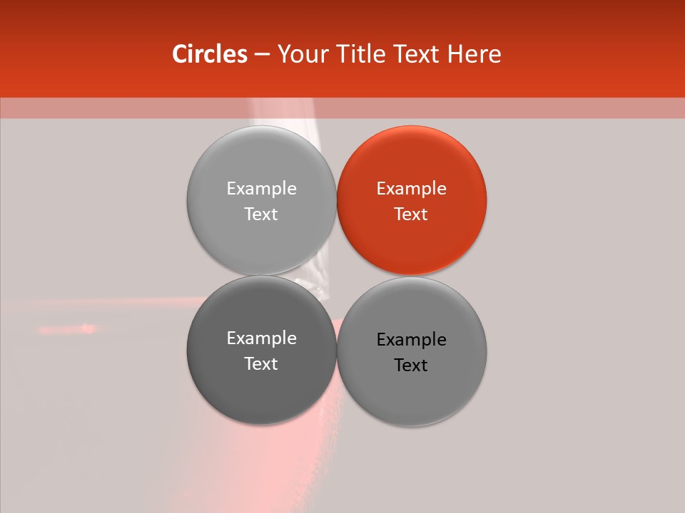 Liquid Drink Goblet PowerPoint Template