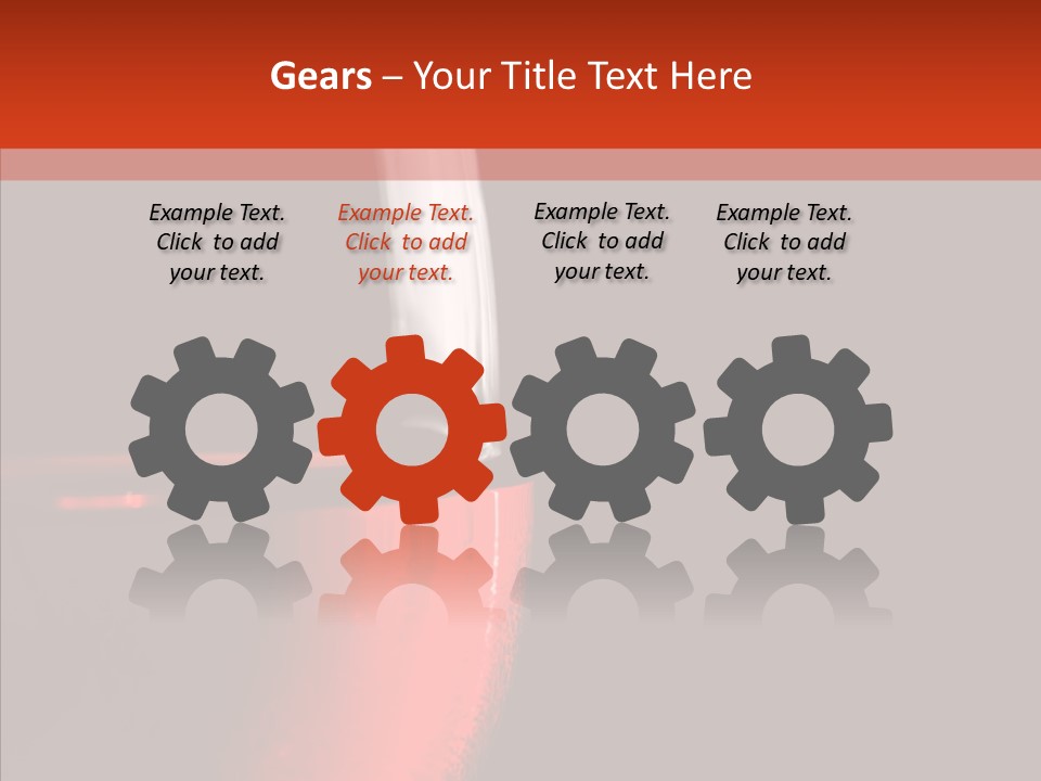 Liquid Drink Goblet PowerPoint Template