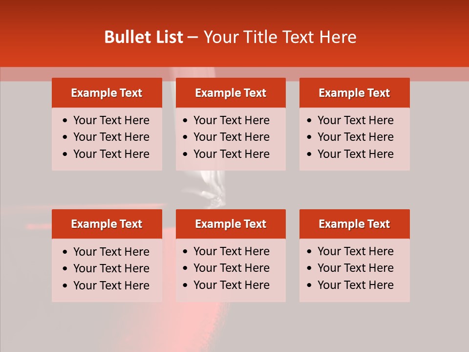 Liquid Drink Goblet PowerPoint Template