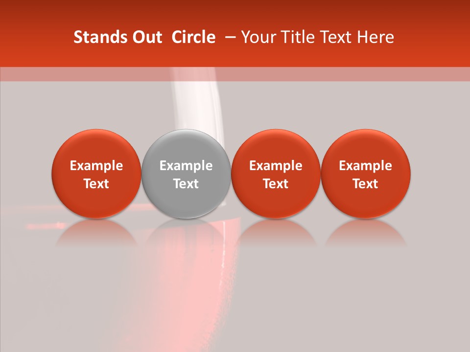 Liquid Drink Goblet PowerPoint Template