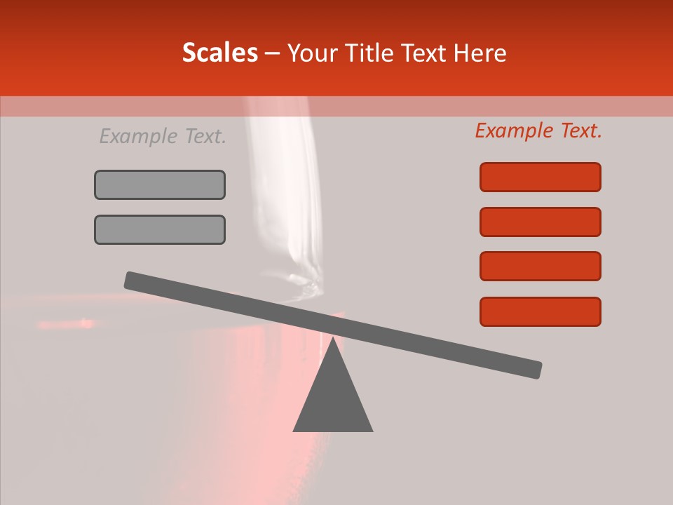 Liquid Drink Goblet PowerPoint Template