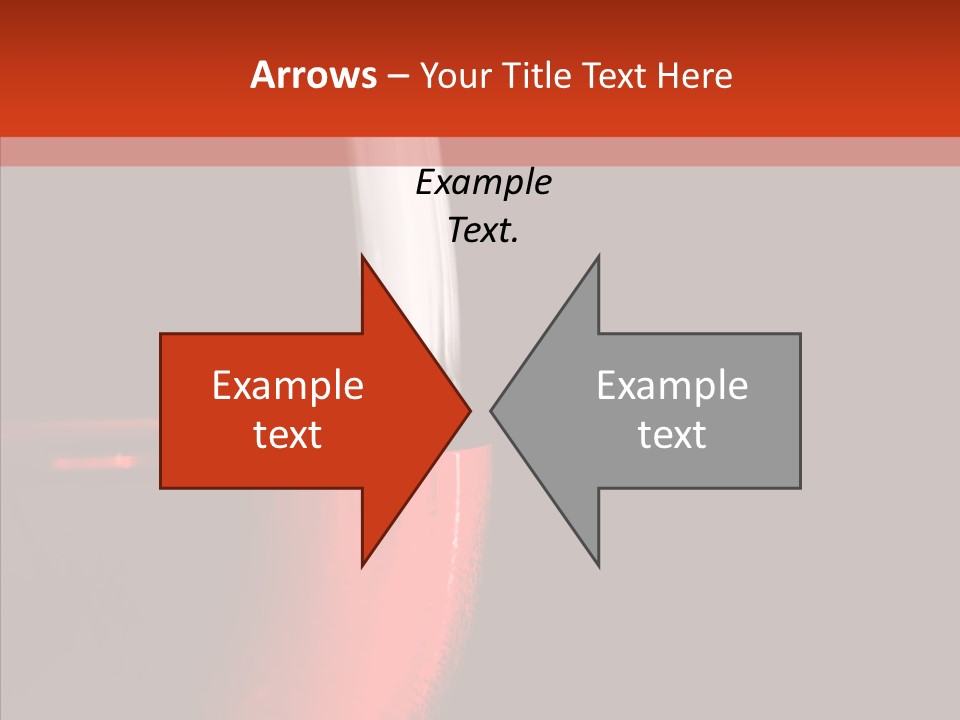 Liquid Drink Goblet PowerPoint Template