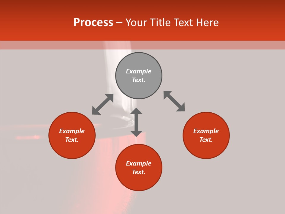 Liquid Drink Goblet PowerPoint Template