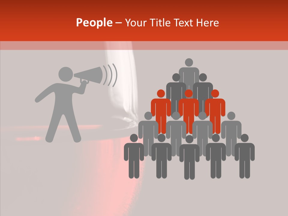 Liquid Drink Goblet PowerPoint Template