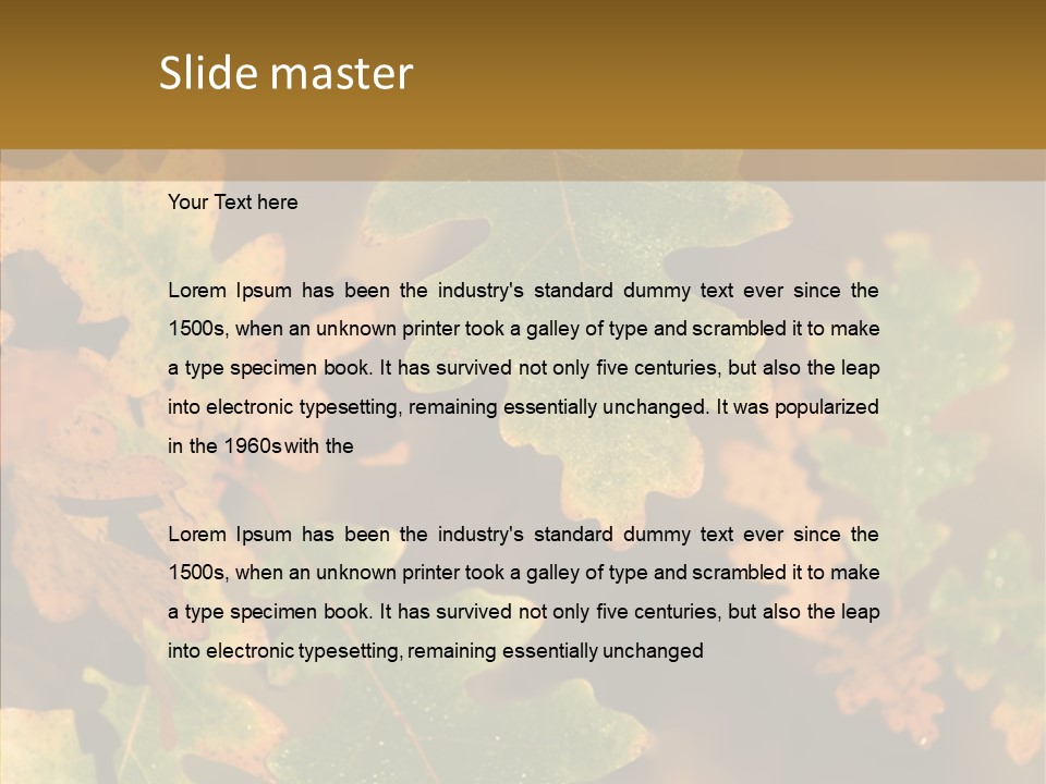 September Colorful Red PowerPoint Template