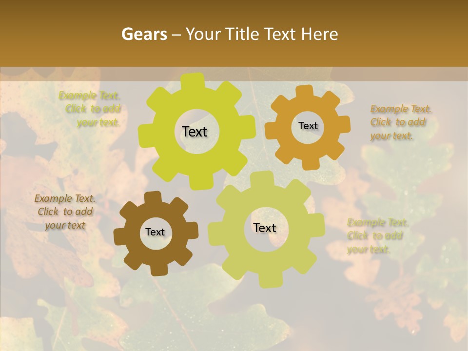 September Colorful Red PowerPoint Template