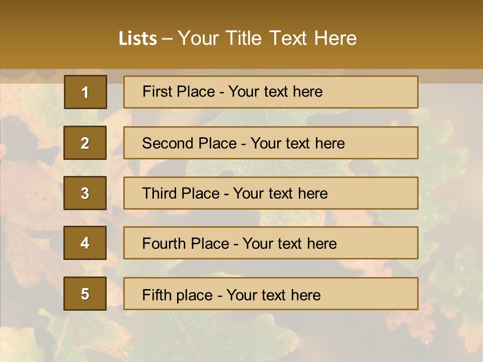 September Colorful Red PowerPoint Template
