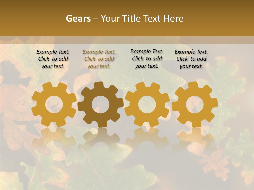 September Colorful Red PowerPoint Template