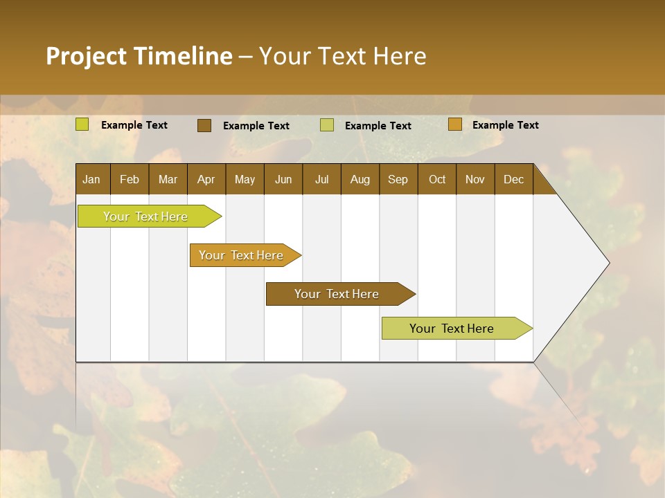 September Colorful Red PowerPoint Template