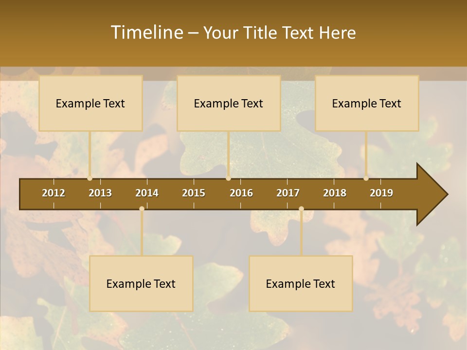 September Colorful Red PowerPoint Template
