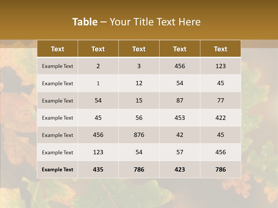 September Colorful Red PowerPoint Template
