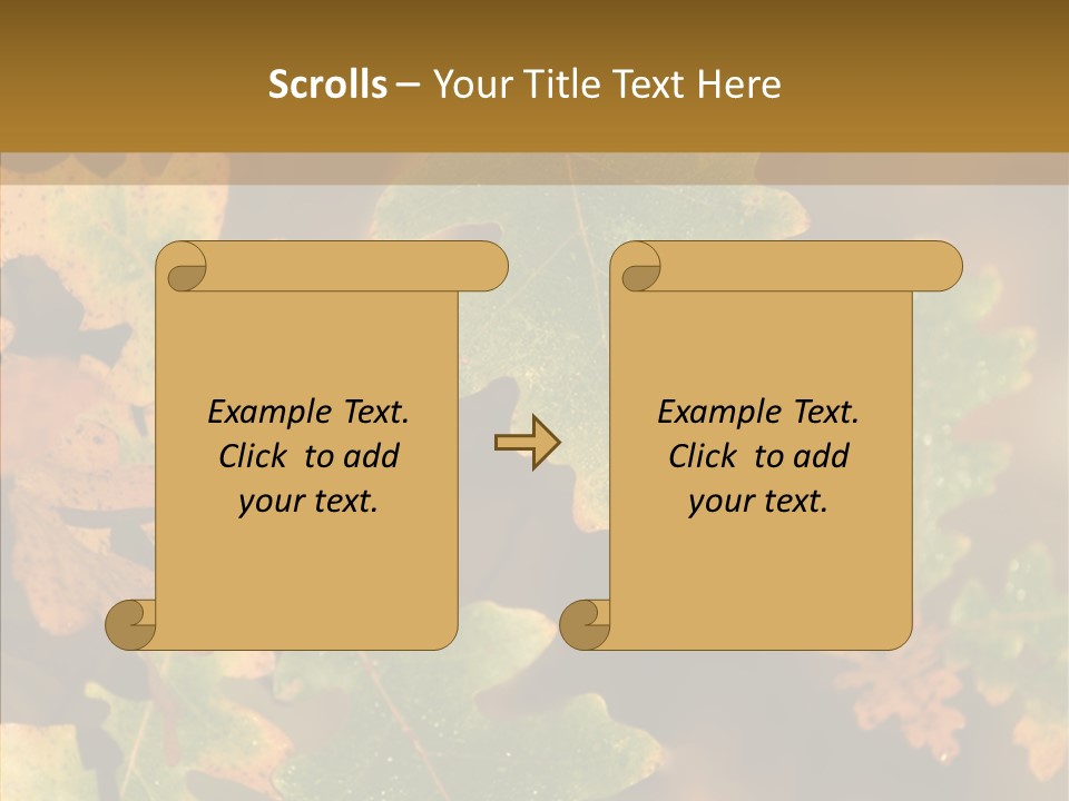 September Colorful Red PowerPoint Template