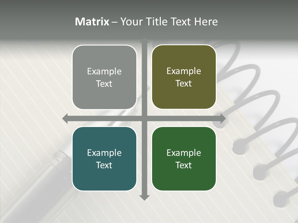 Guide Line Binder PowerPoint Template