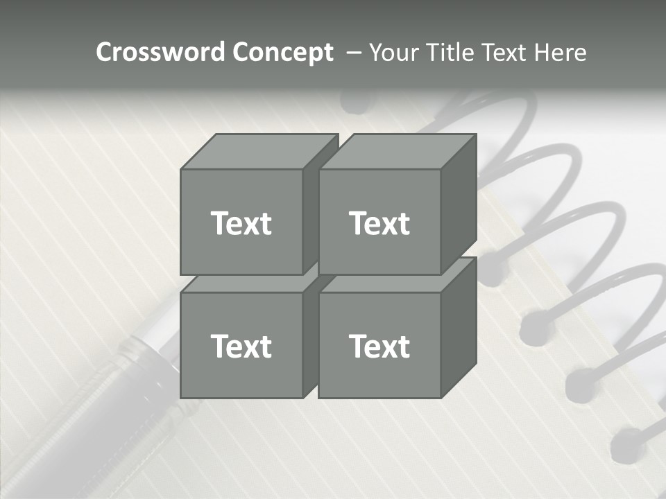 Guide Line Binder PowerPoint Template