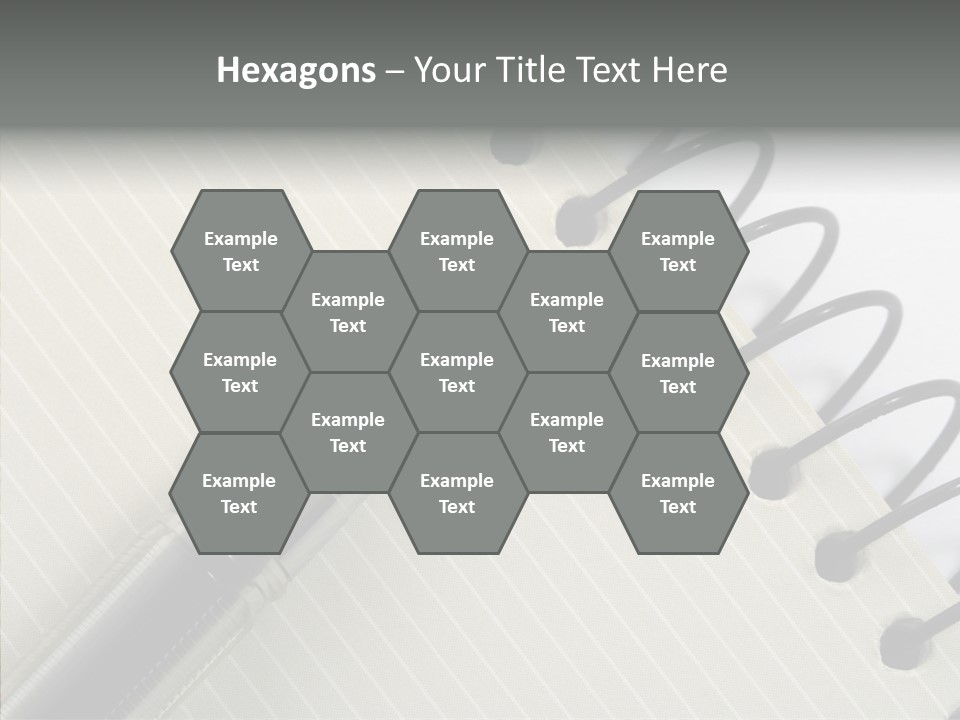 Guide Line Binder PowerPoint Template