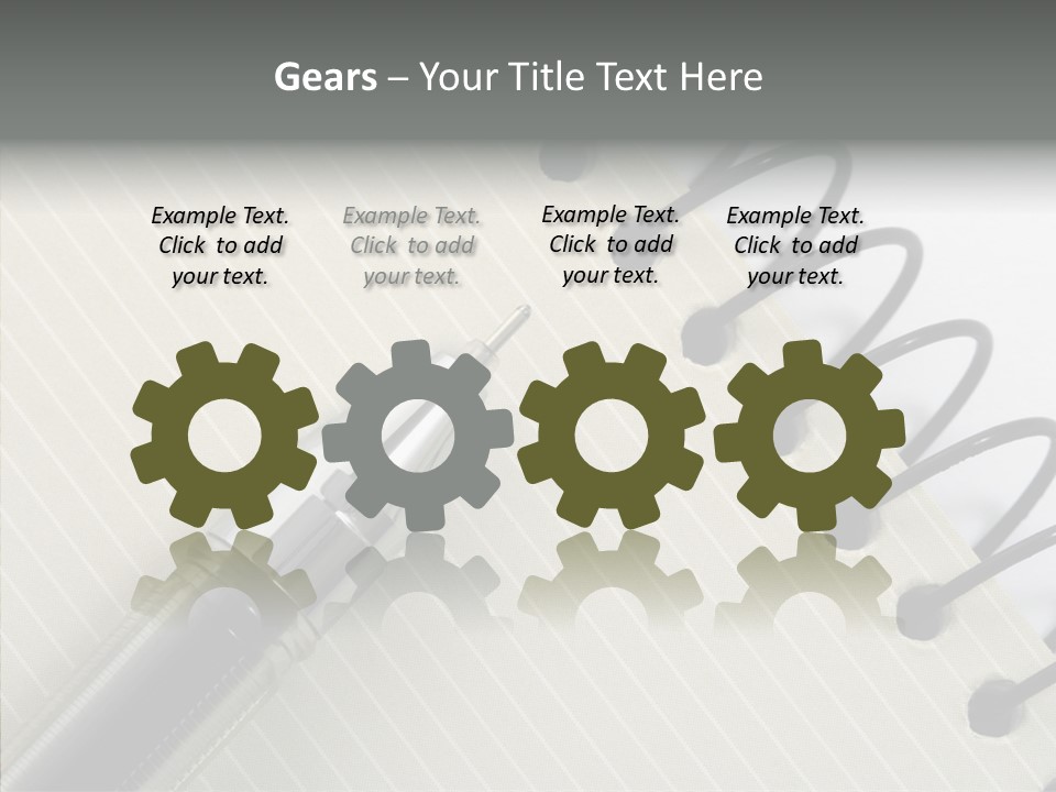 Guide Line Binder PowerPoint Template