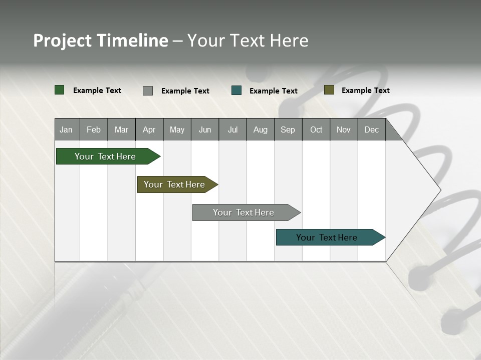 Guide Line Binder PowerPoint Template