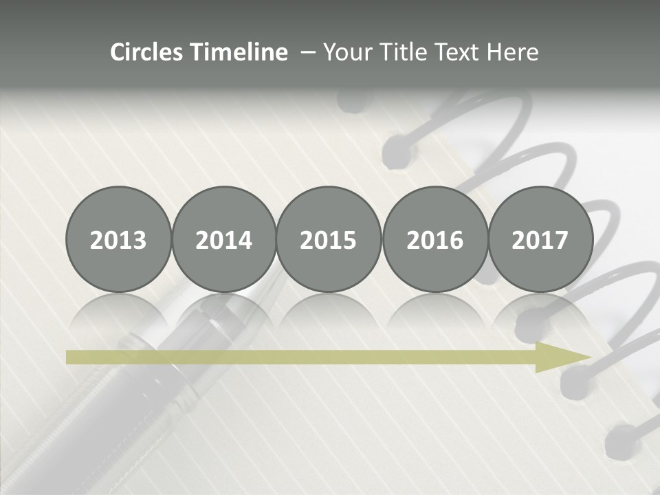 Guide Line Binder PowerPoint Template