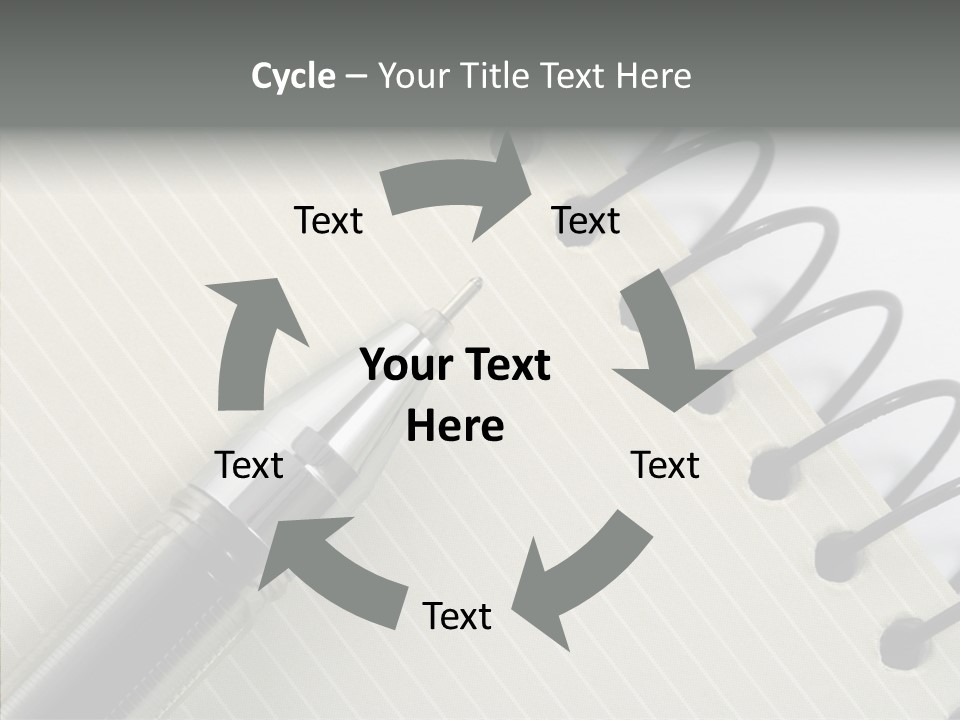 Guide Line Binder PowerPoint Template