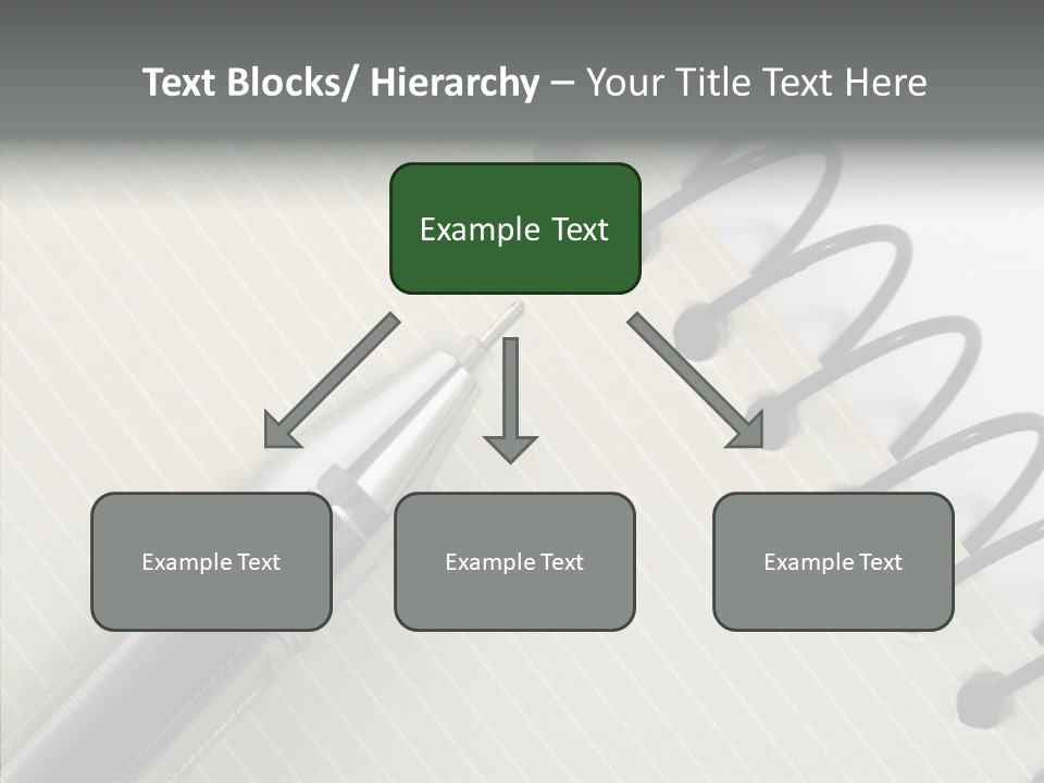 Guide Line Binder PowerPoint Template