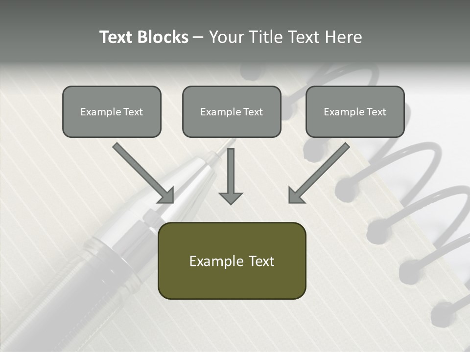 Guide Line Binder PowerPoint Template