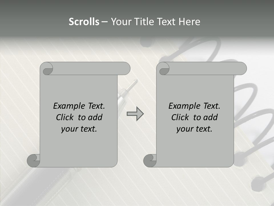 Guide Line Binder PowerPoint Template