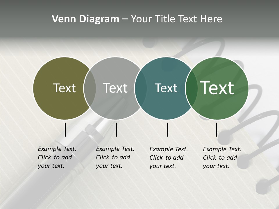 Guide Line Binder PowerPoint Template
