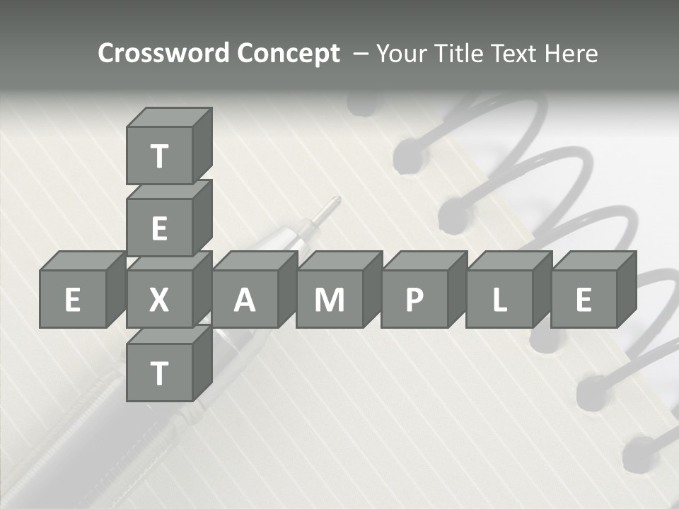 Guide Line Binder PowerPoint Template
