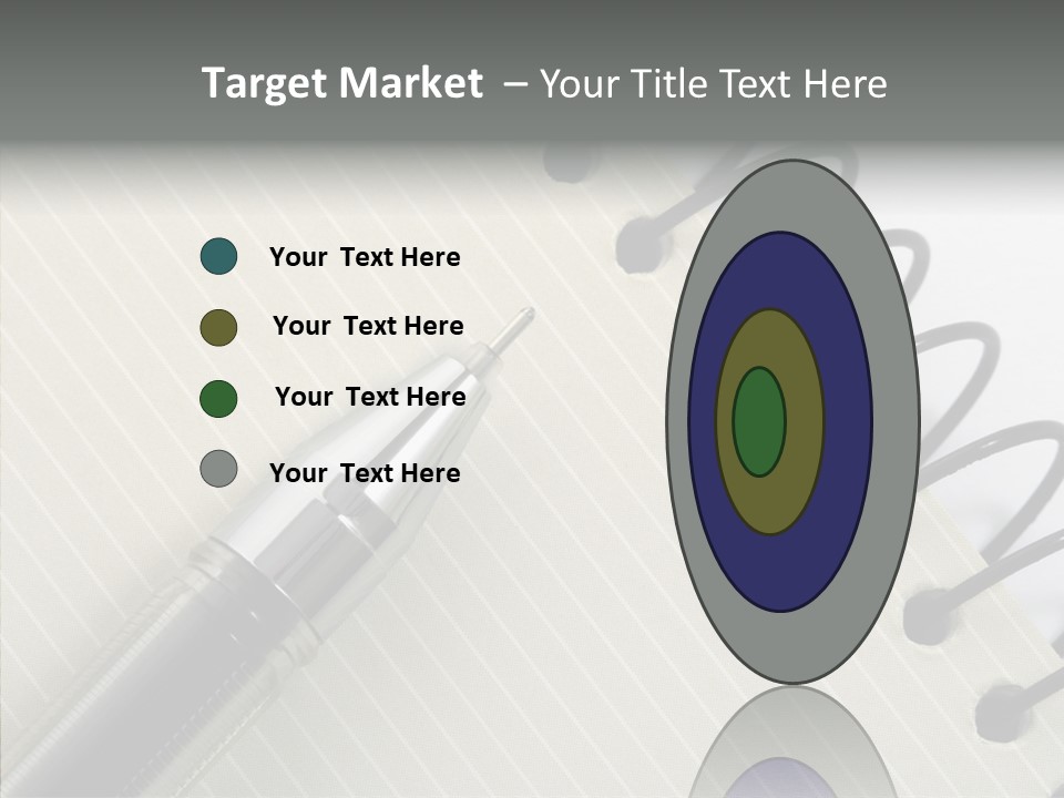 Guide Line Binder PowerPoint Template