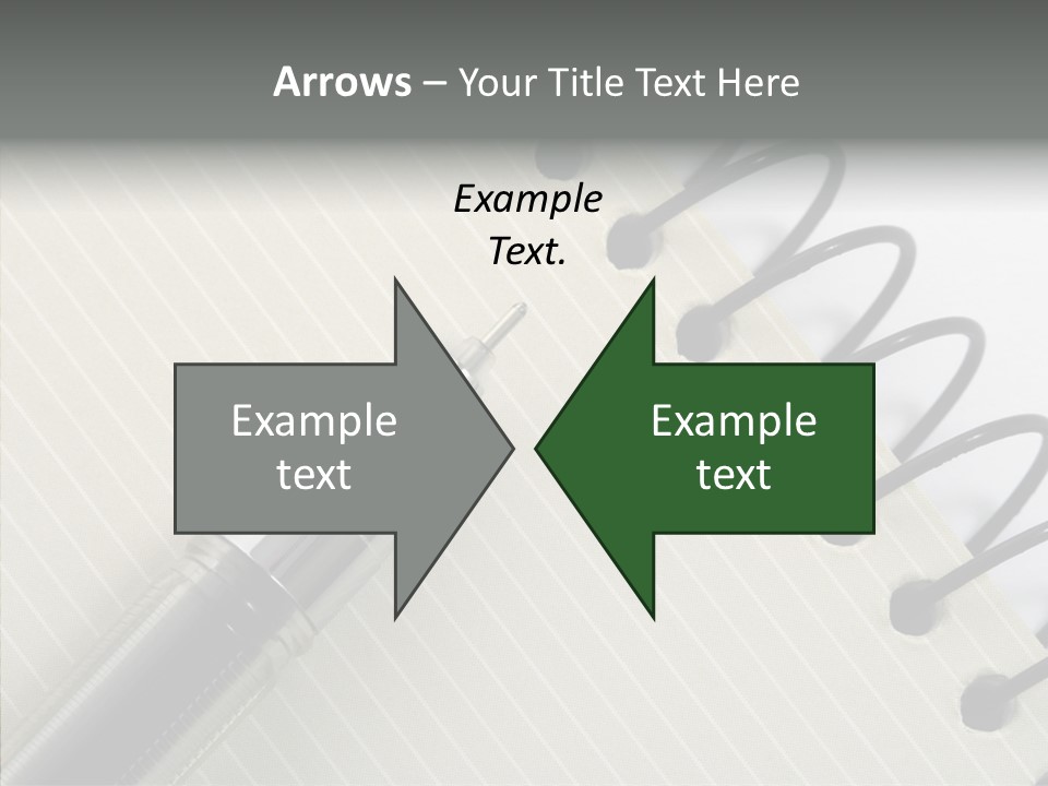 Guide Line Binder PowerPoint Template
