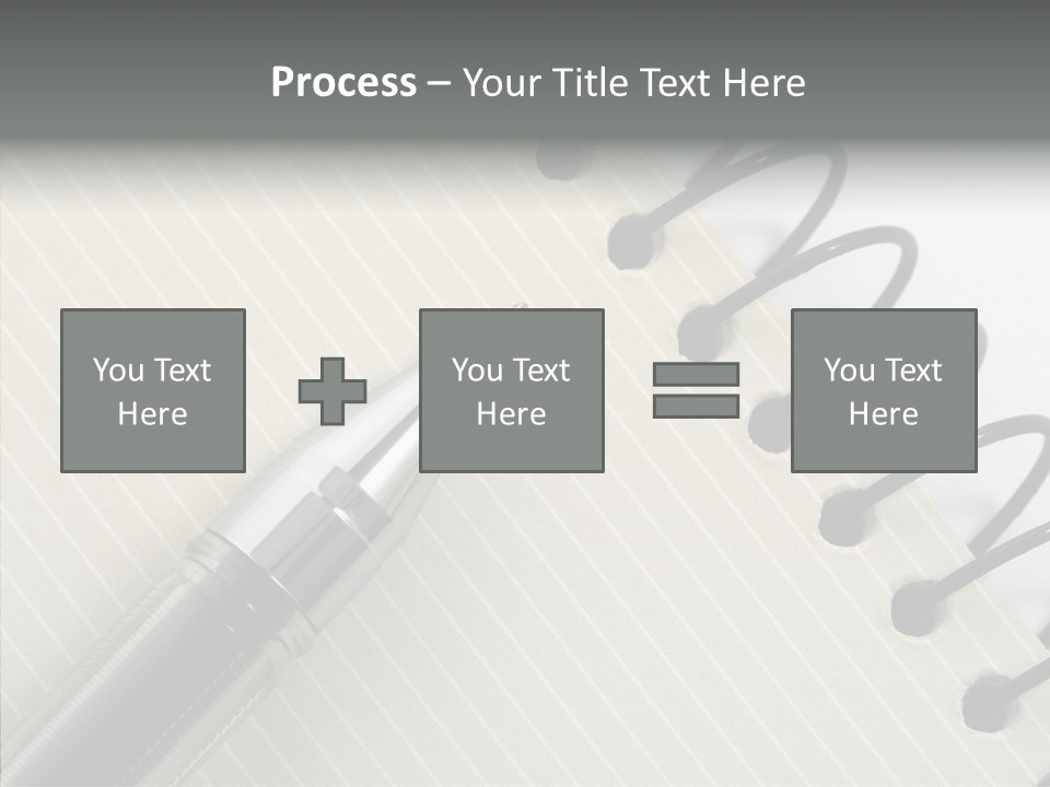Guide Line Binder PowerPoint Template