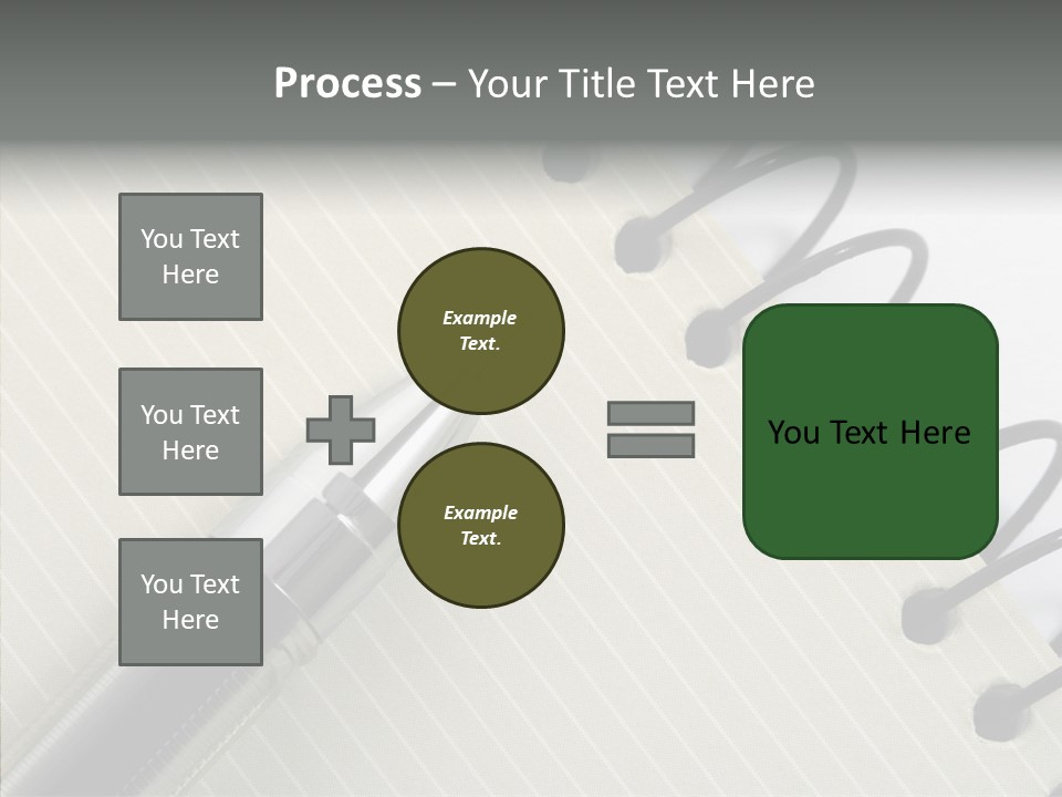 Guide Line Binder PowerPoint Template