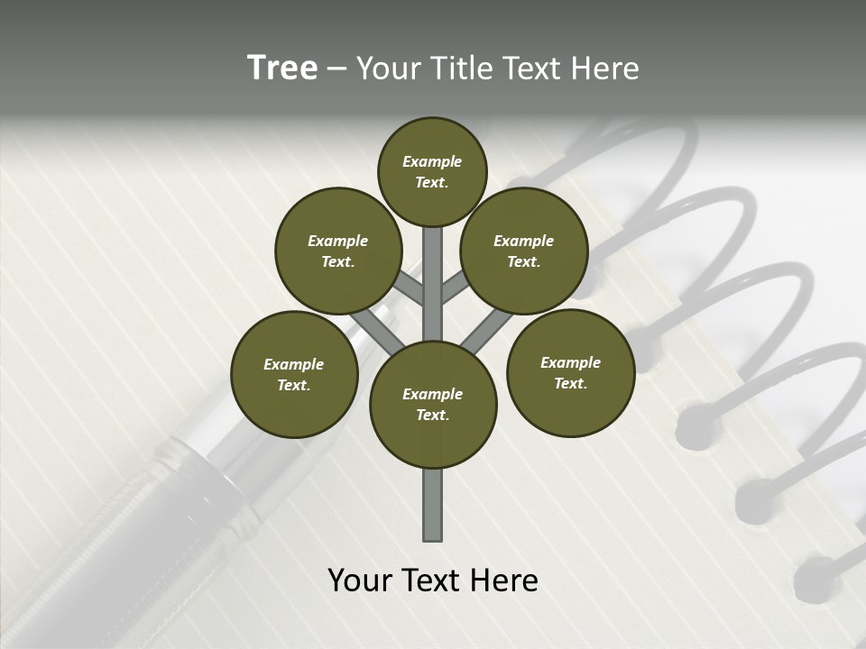 Guide Line Binder PowerPoint Template