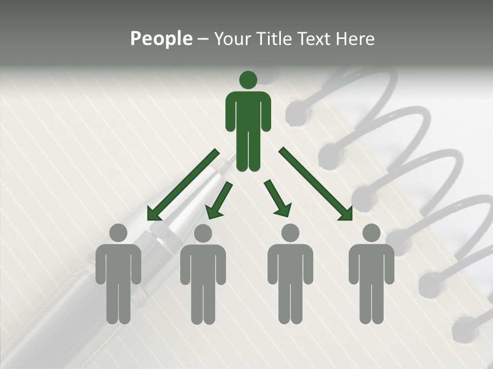 Guide Line Binder PowerPoint Template