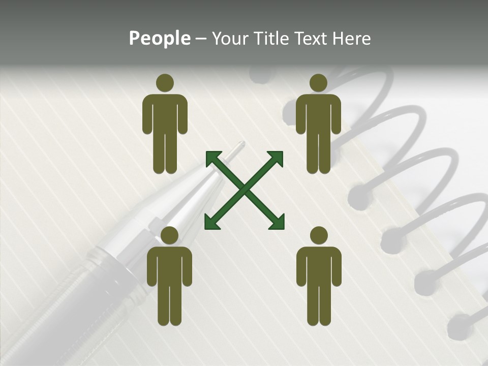 Guide Line Binder PowerPoint Template