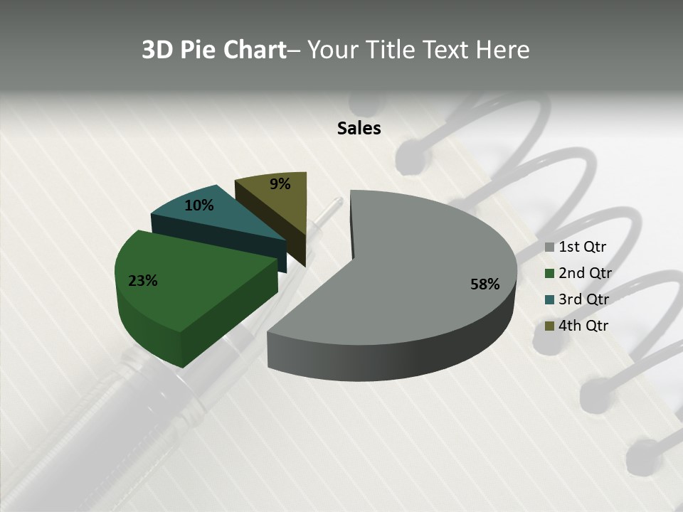 Guide Line Binder PowerPoint Template