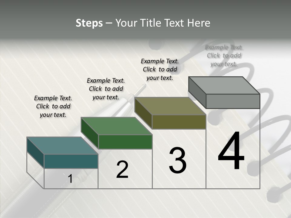 Guide Line Binder PowerPoint Template