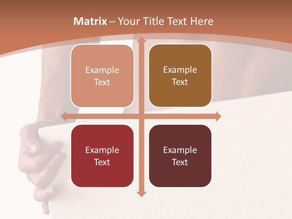 Healthy Background Strong PowerPoint Template