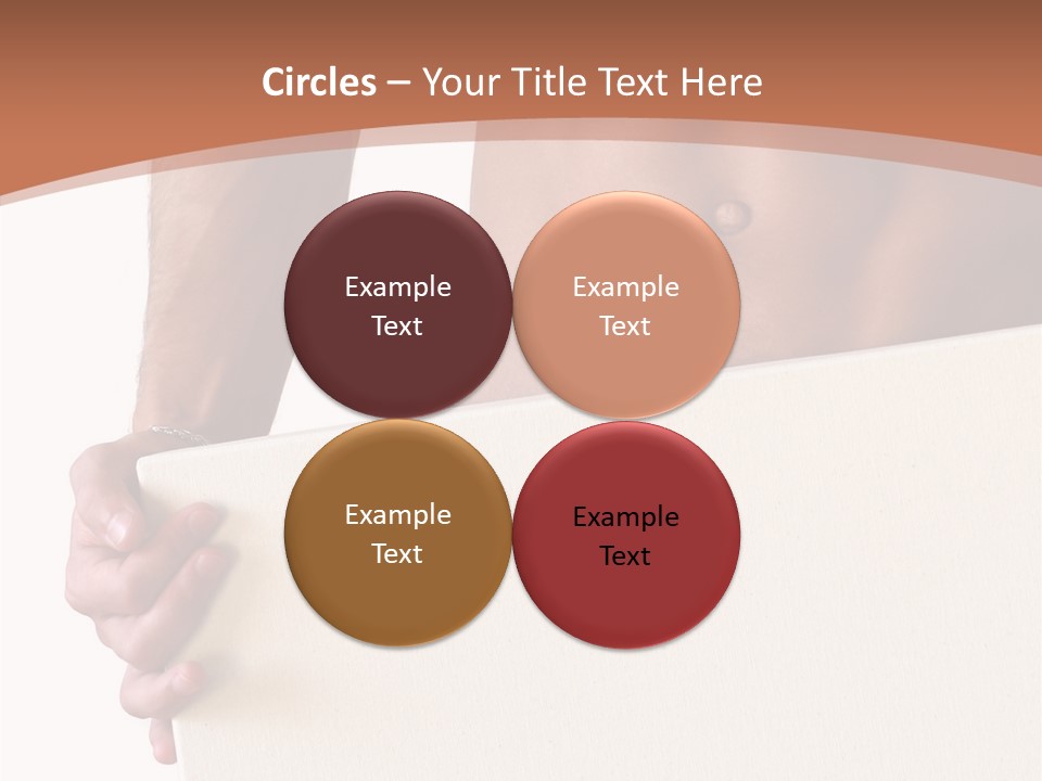 Healthy Background Strong PowerPoint Template