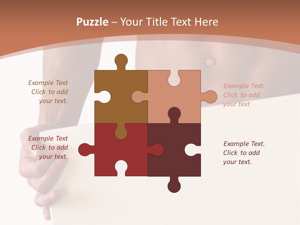 Healthy Background Strong PowerPoint Template