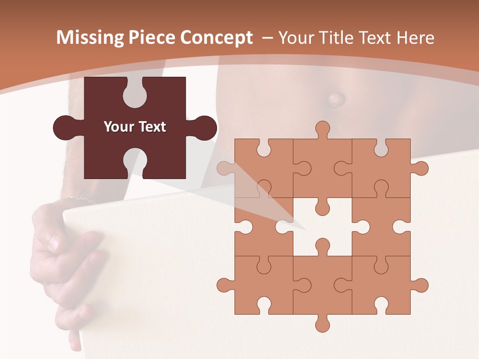 Healthy Background Strong PowerPoint Template