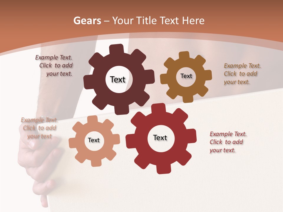 Healthy Background Strong PowerPoint Template