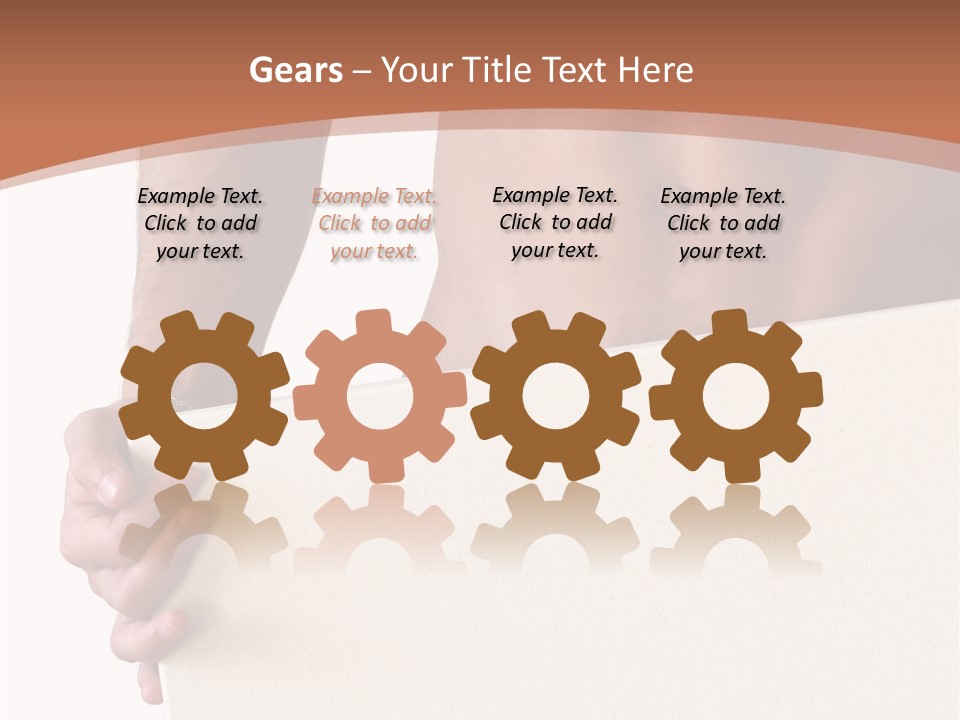 Healthy Background Strong PowerPoint Template