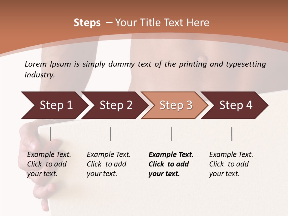 Healthy Background Strong PowerPoint Template