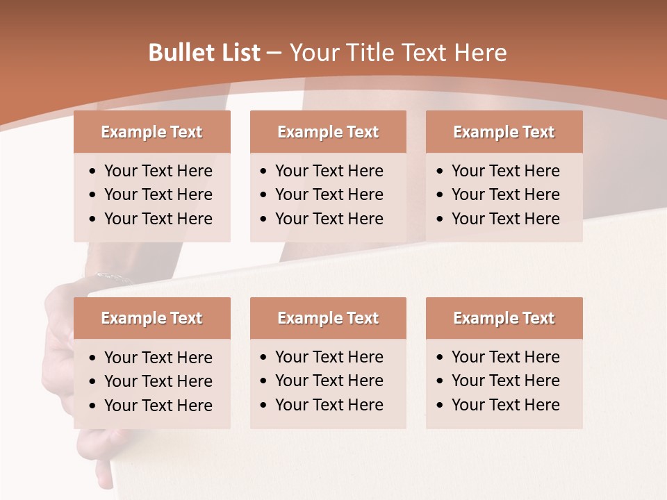 Healthy Background Strong PowerPoint Template