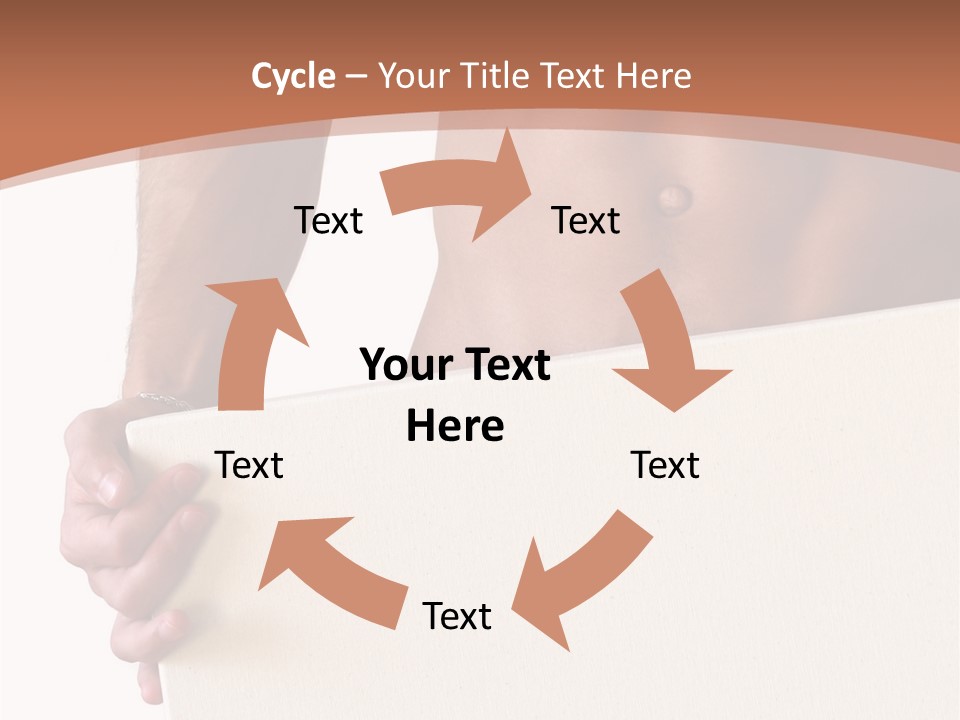 Healthy Background Strong PowerPoint Template