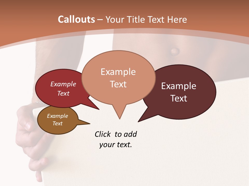 Healthy Background Strong PowerPoint Template