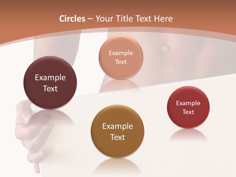 Healthy Background Strong PowerPoint Template