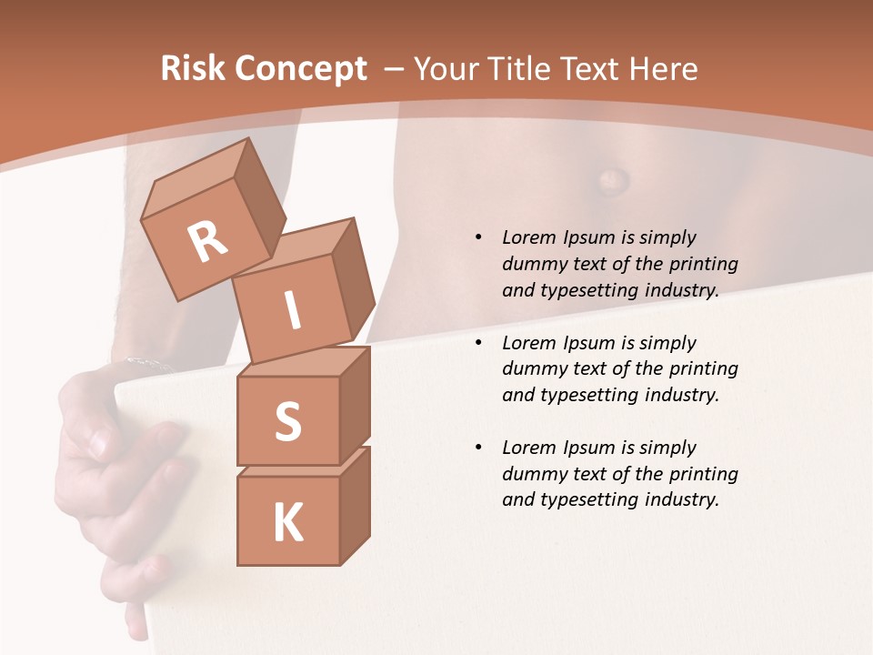 Healthy Background Strong PowerPoint Template