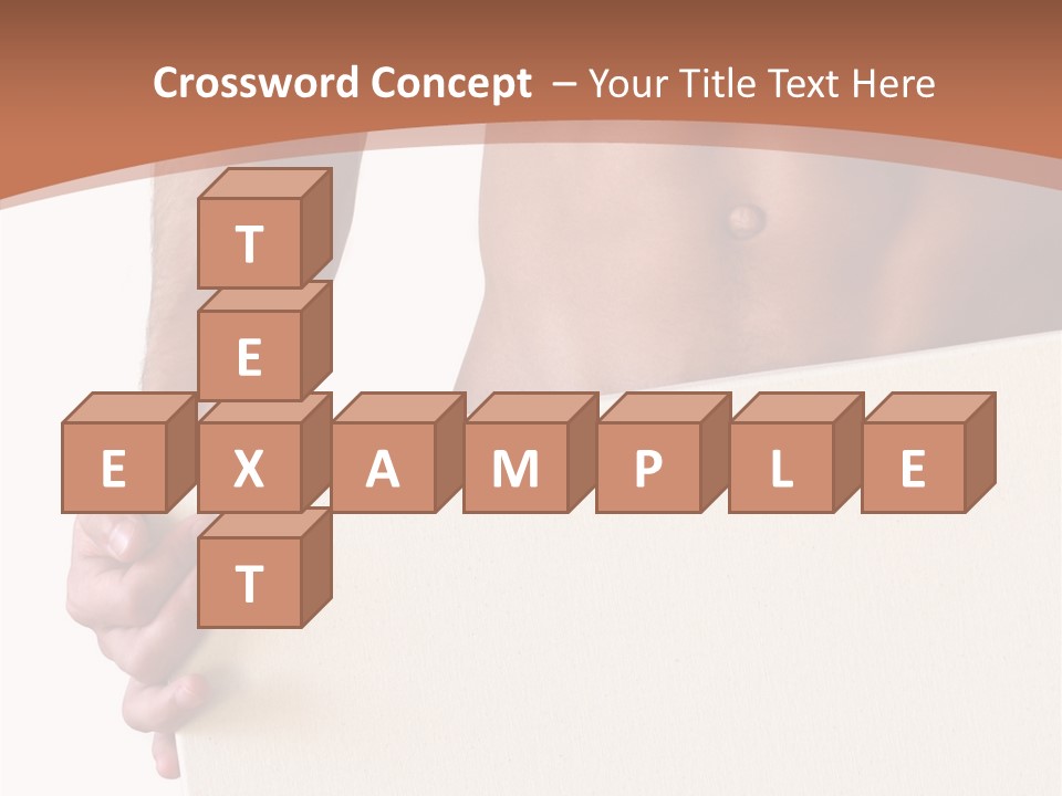 Healthy Background Strong PowerPoint Template